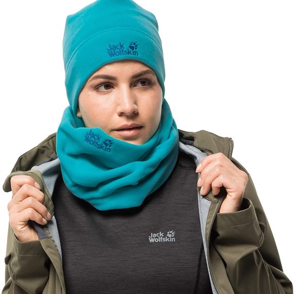 Jack Wolfskin Loop Lightweight Fleece Neck Gaiter - Picture 2 of 4